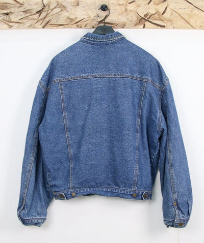 Lee Lened Riders Giacca di Jeans Imbottito Denim Taglia XL Unisex