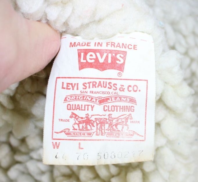 Levi's Sherpa 5030217 Giacca di Jeans  Vintage
