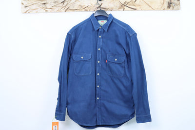 Levi's camicia vintage taglia L blu