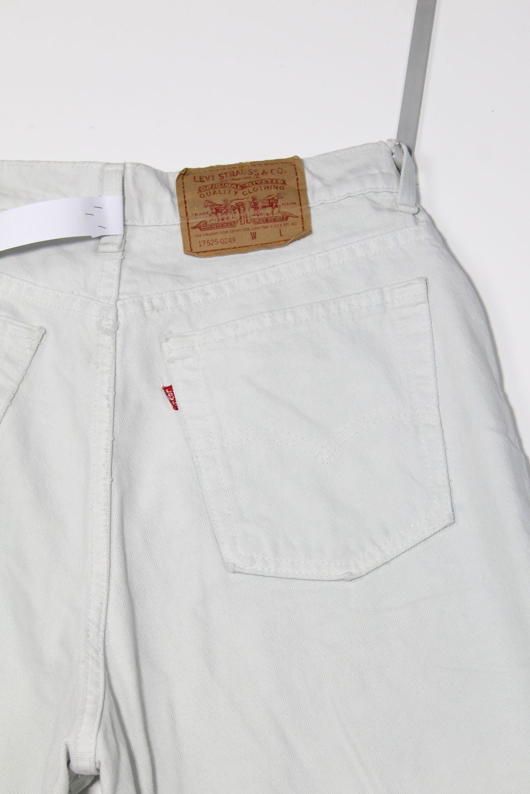 Levi's 17525 Made In USA Taglia 15 Med Jeans Vintage