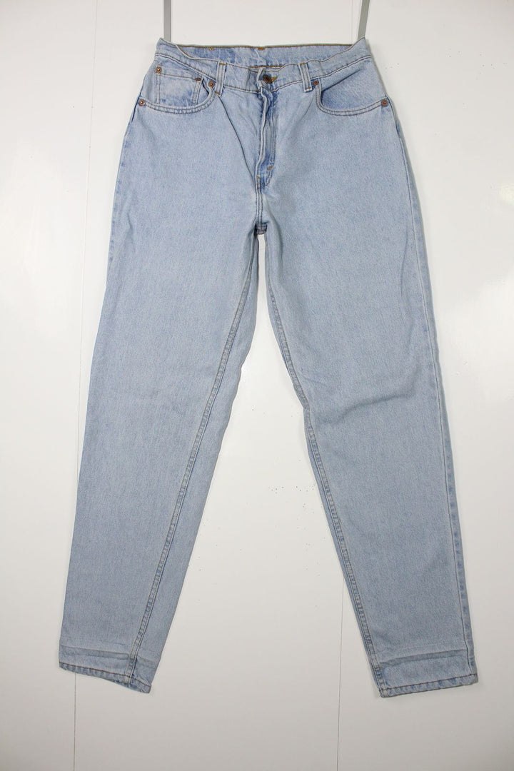 Levi's 551 Relaxed Fit Made In USA Taglia 12 Long Jeans Vintage