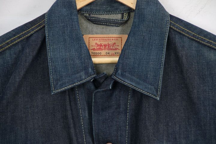 Levi's 70500-04 Giacca di Jeans Denim Taglia XXL Unisex Dead Stock w/Tags