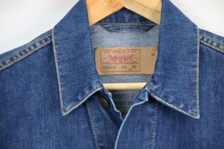 Levi's 70500 Giacca di Jeans Denim Taglia M Unisex Dead Stock w/Tags