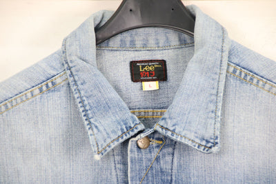 Lee 101-5 Giacca di Jeans Vintage Cimosa Taglia L Unisex
