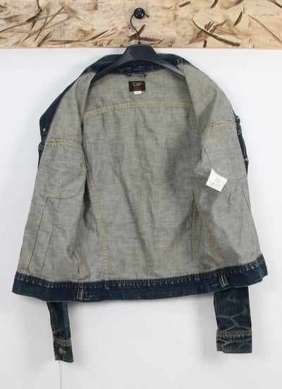 Lee 101-5 Giacca di Jeans Vintage Denim Taglia L Unisex