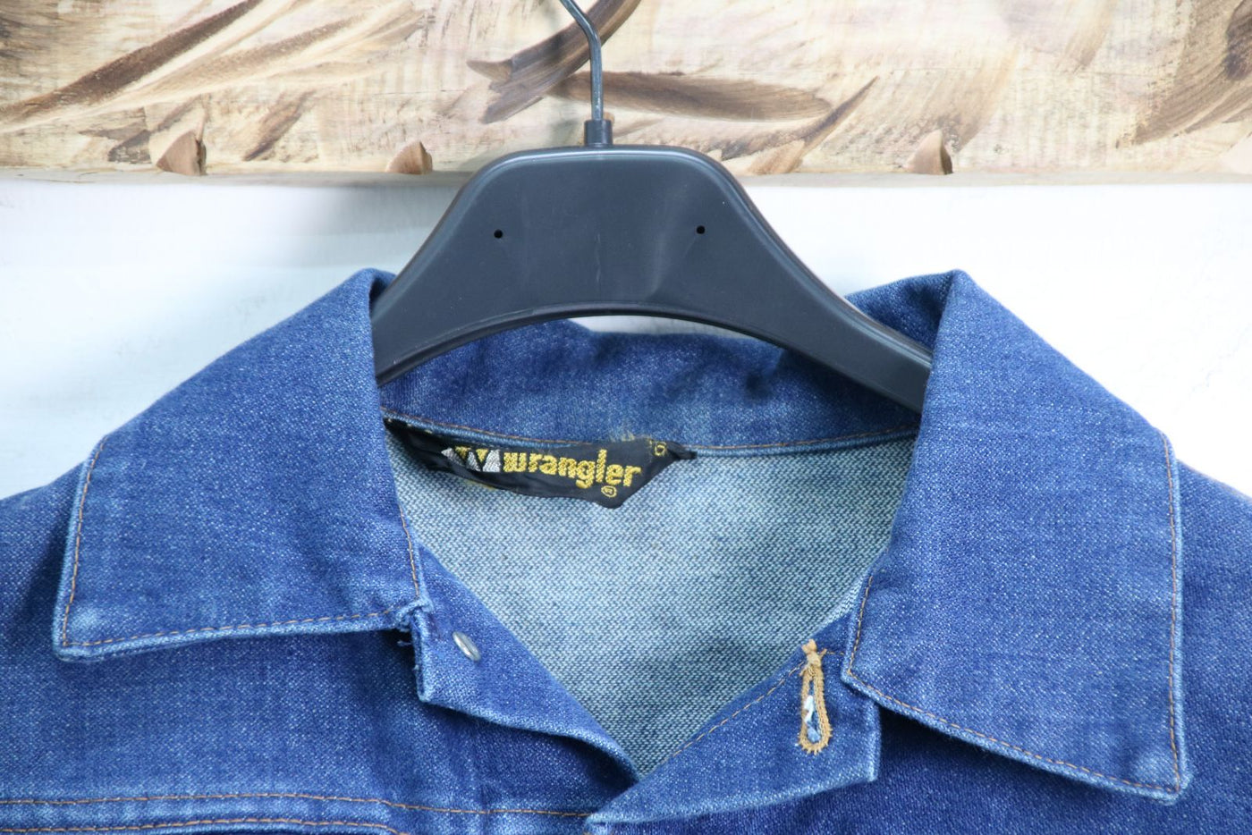 Wrangler Giacca di Jeans Vintage Indico Unisex