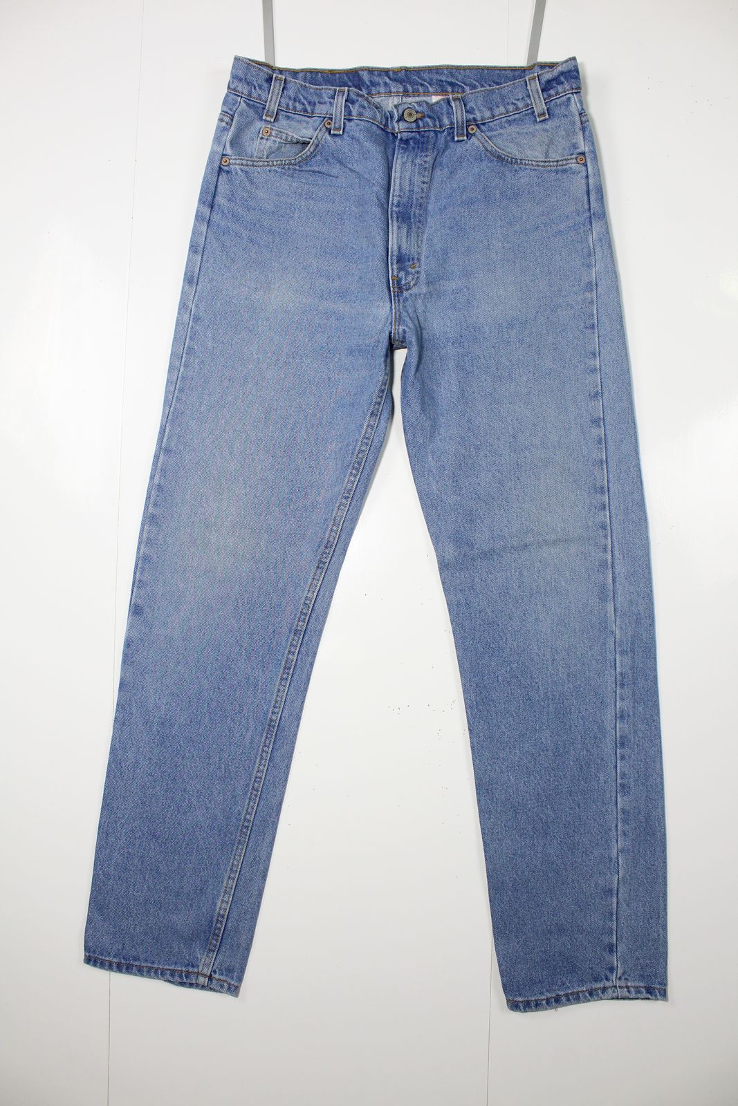 Levi's 505 Relaxed Fit Orange Tab Made In USA W36 L32 Vintage