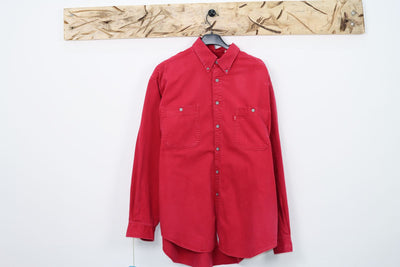 Levi's camicia vintage taglia XL rosso