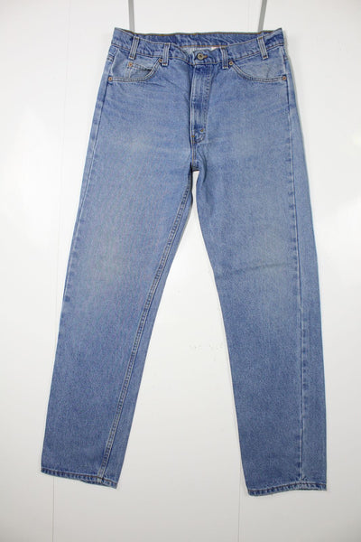 Levi's 505 Relaxed Fit Orange Tab Made In USA W36 L32 Vintage