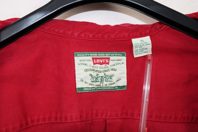 Levi's camicia vintage taglia XL rosso