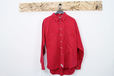 Levi's camicia vintage taglia XL rosso