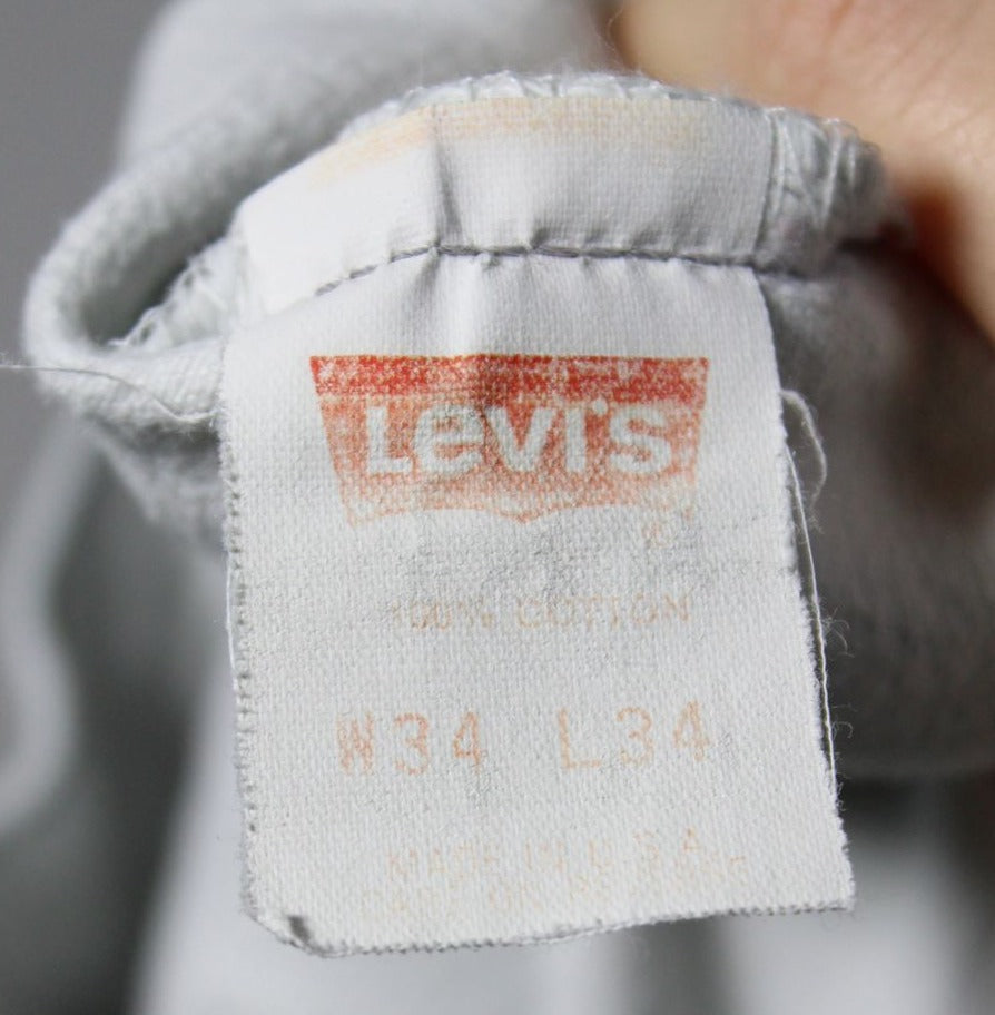 Levi's 501 Made In USA W34 L34 Jeans Vintage