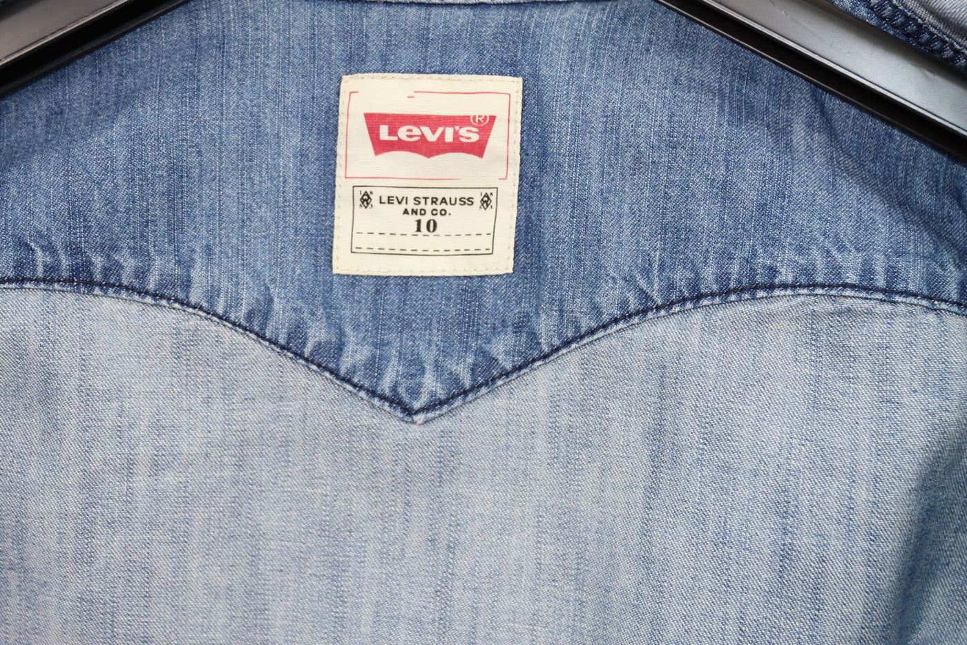 Levi's camicia vintage taglia 10A denim