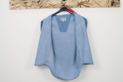 Replay gilet vintage taglia VI denim