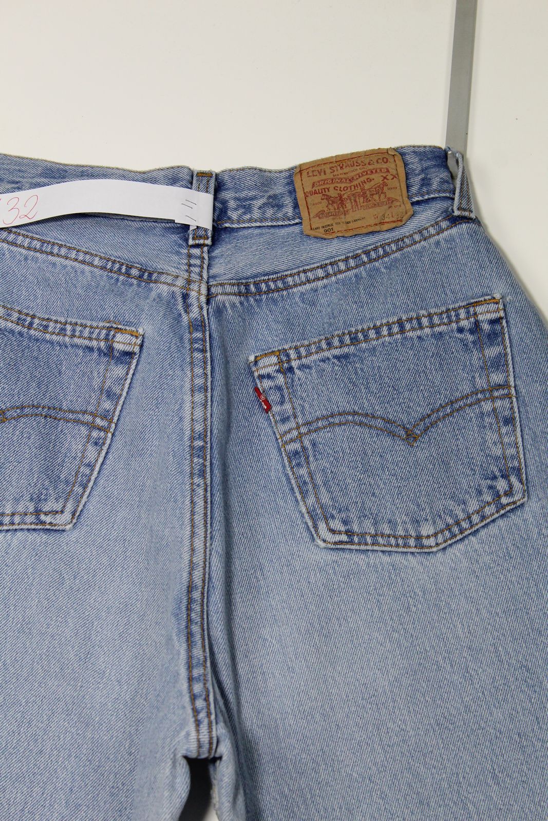 Levi's 901 Denim Made In USA W34 L32 Jeans Vintage