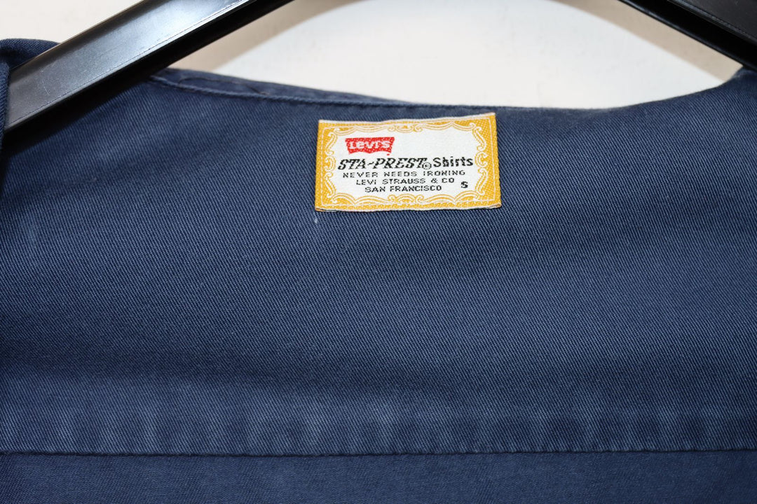 Levi's camicia vintage white tab taglia S blu