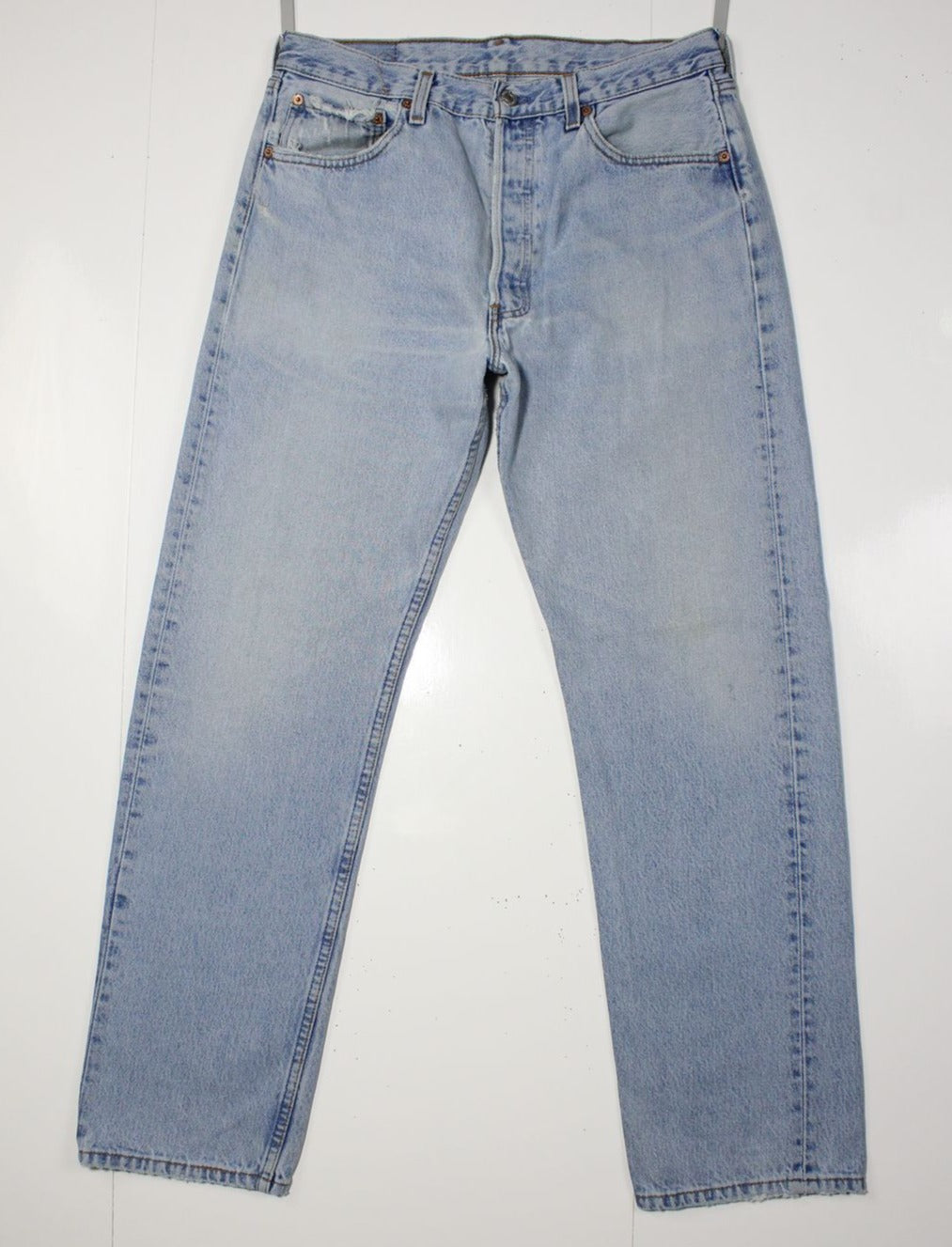 Levi's 501 W33 L30 Denim Made In USA Jeans Vintage