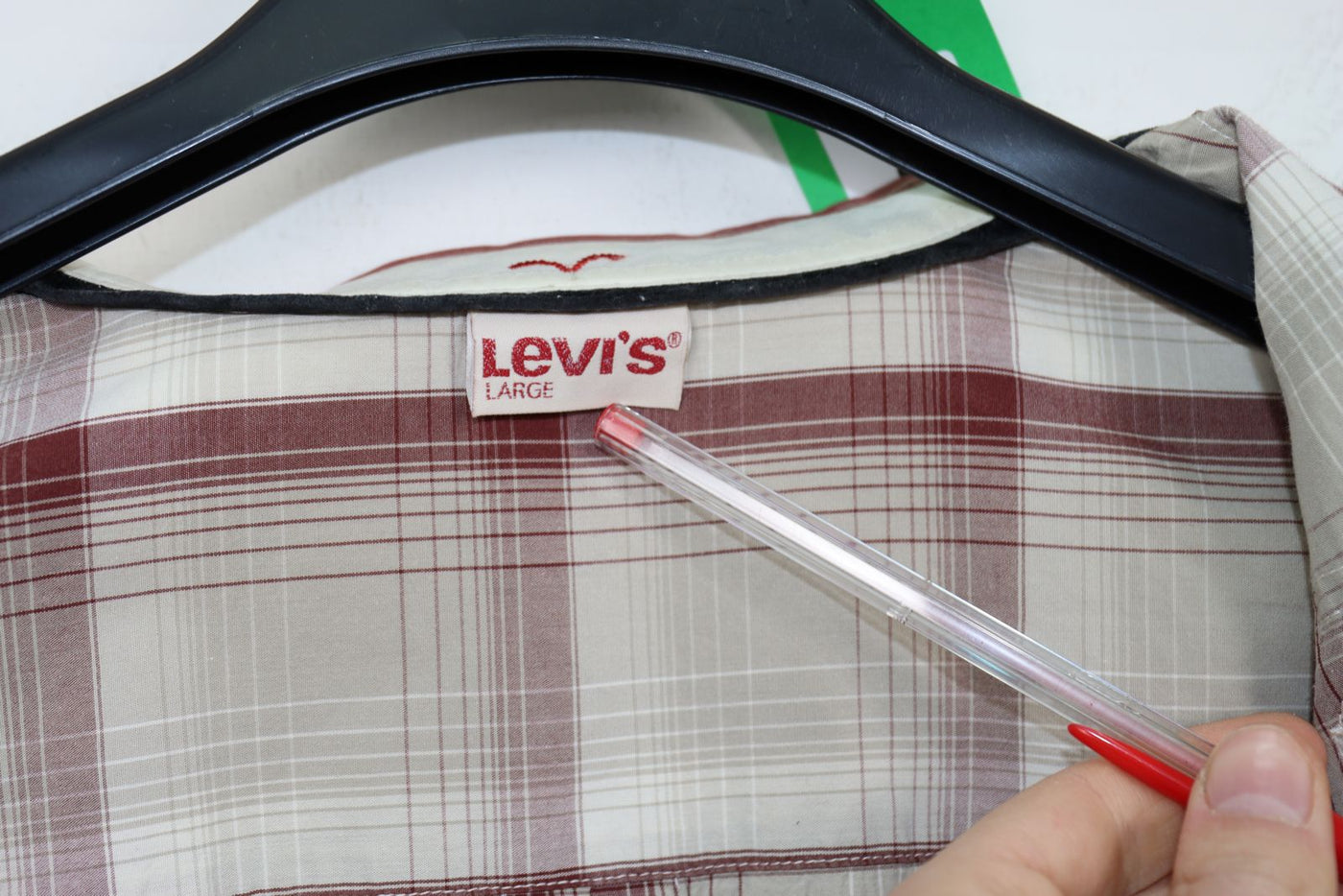 Levi's camicia vintage taglia L quadri