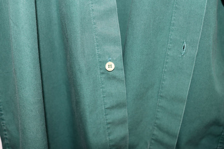 Levi's camicia vintage white tab taglia XL verde
