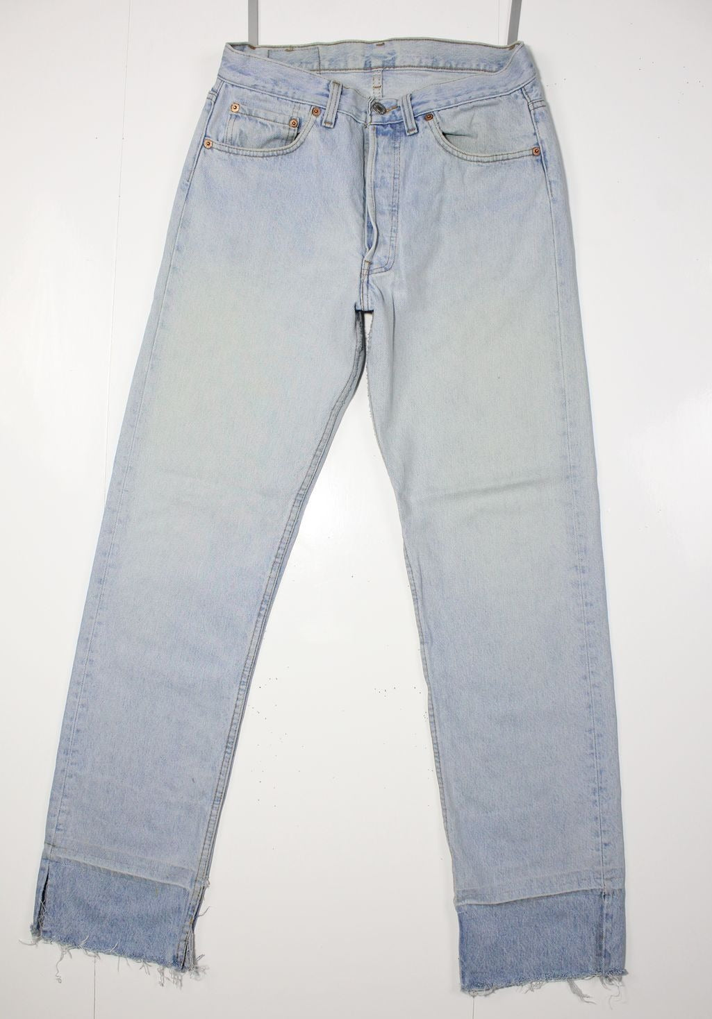 Levi's 501 Denim W33 L32 Denim Made In USA Jeans Vintage