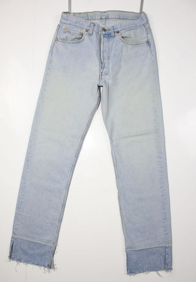 Levi's 501 Denim W33 L32 Denim Made In USA Jeans Vintage