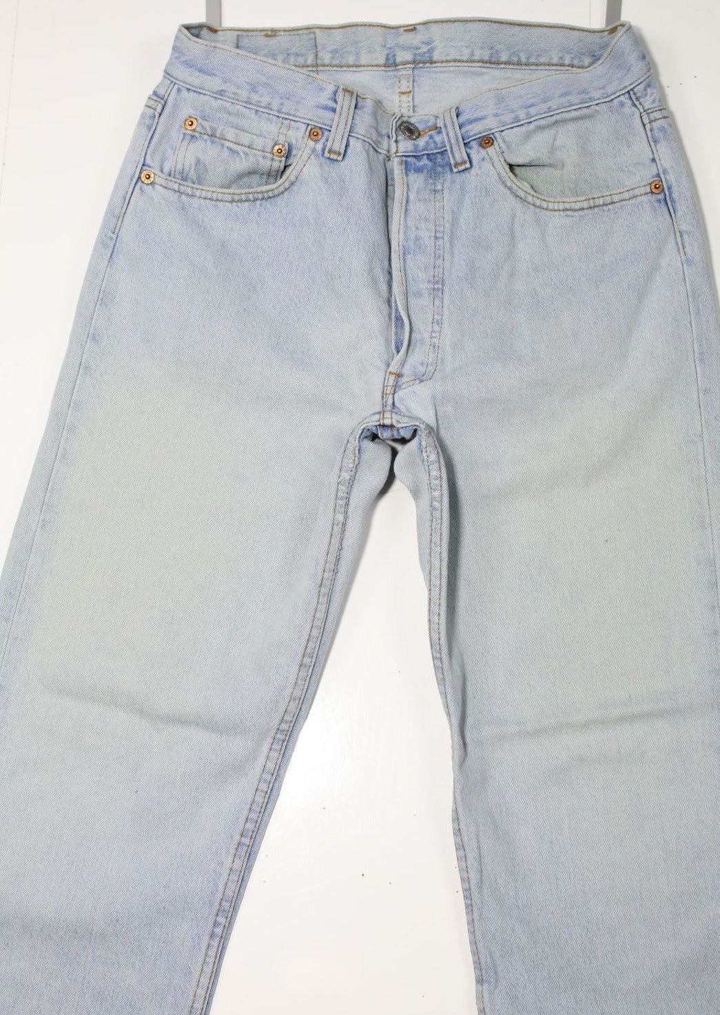 Levi's 501 Denim W33 L32 Denim Made In USA Jeans Vintage