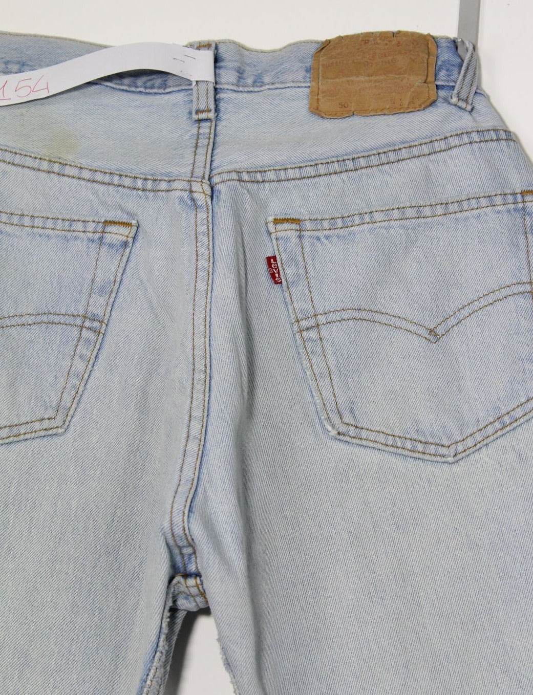 Levi's 501 Denim W33 L32 Denim Made In USA Jeans Vintage