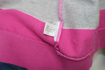 Adidas Track Top vintage taglia 40 rosa e grigio