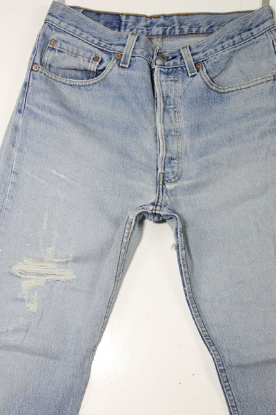 Levi's 501xx W33 L32 Denim Made In USA Jeans Vintage