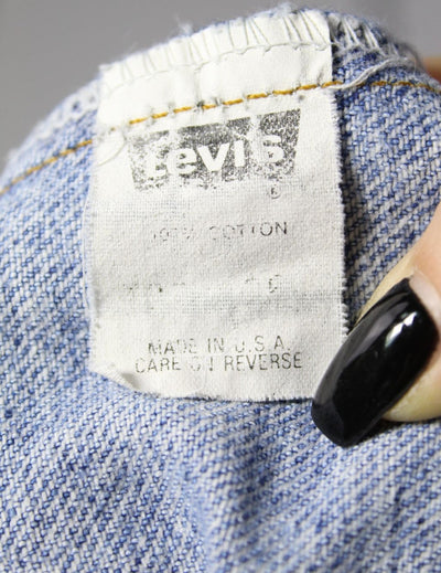 Levi's 550 Denim W33 L36 Made In USA Jeans Vintage