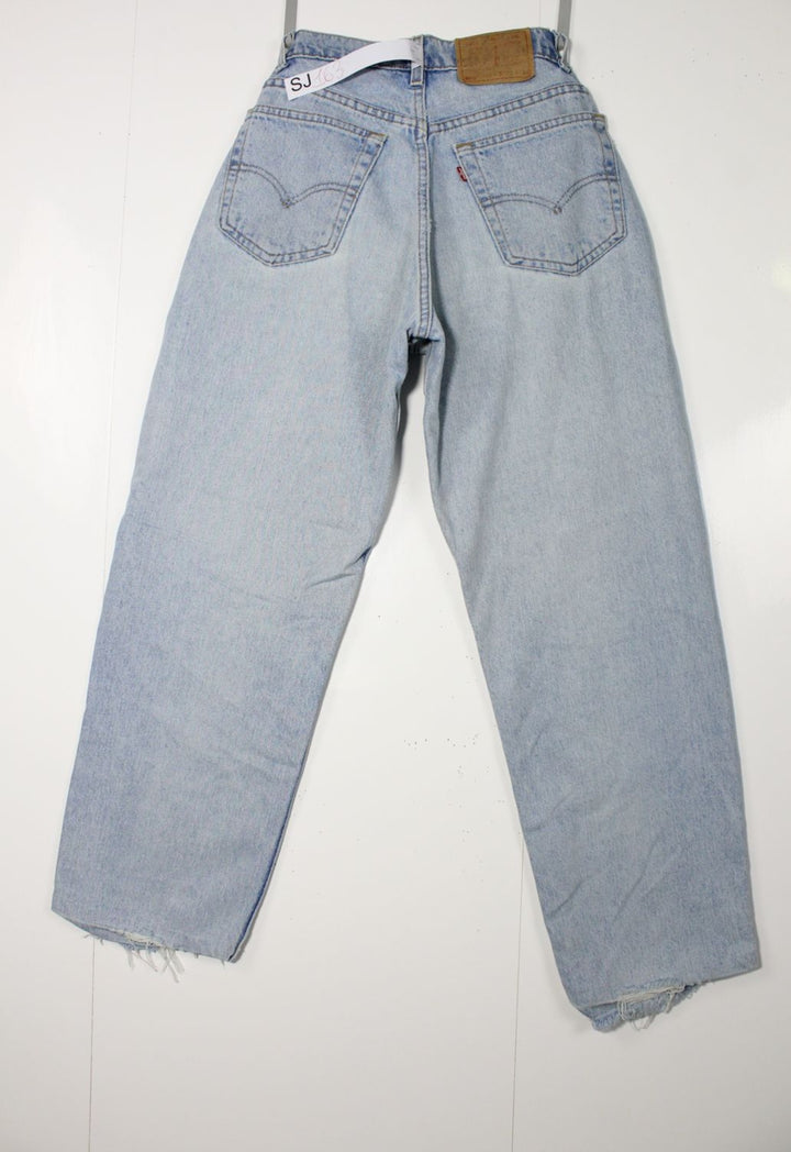 Levi's 550 Relaxed Fit Denim W33 L34 Made In USA Jeans Vintage