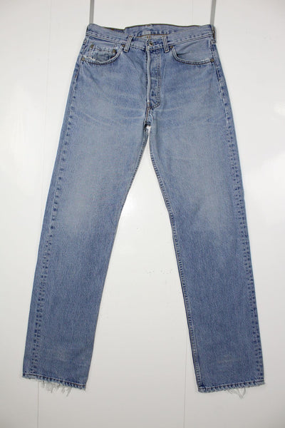 Levi's 501 Denim W32 L34 Made In USA Jeans Vintage