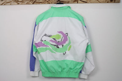 Puma Felpa vintage taglia 4 bianco e verde