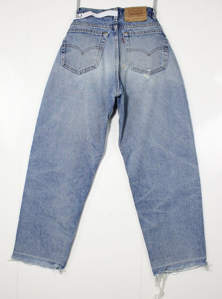 Levi's 550 Relaxed Fit Denim W33 L32 Denim Made In USA Jeans Vintage