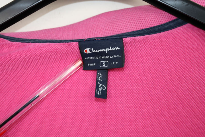 Champion Track Top vintage taglia S rosa