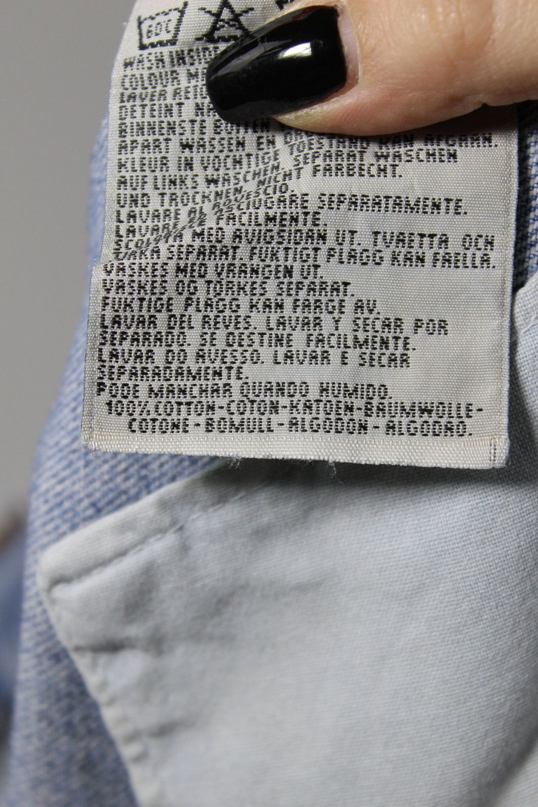 Levi's 501 Denim W33 L36 Made In USA Jeans Vintage