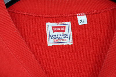 Levi's felpa vintage taglia XL rosso