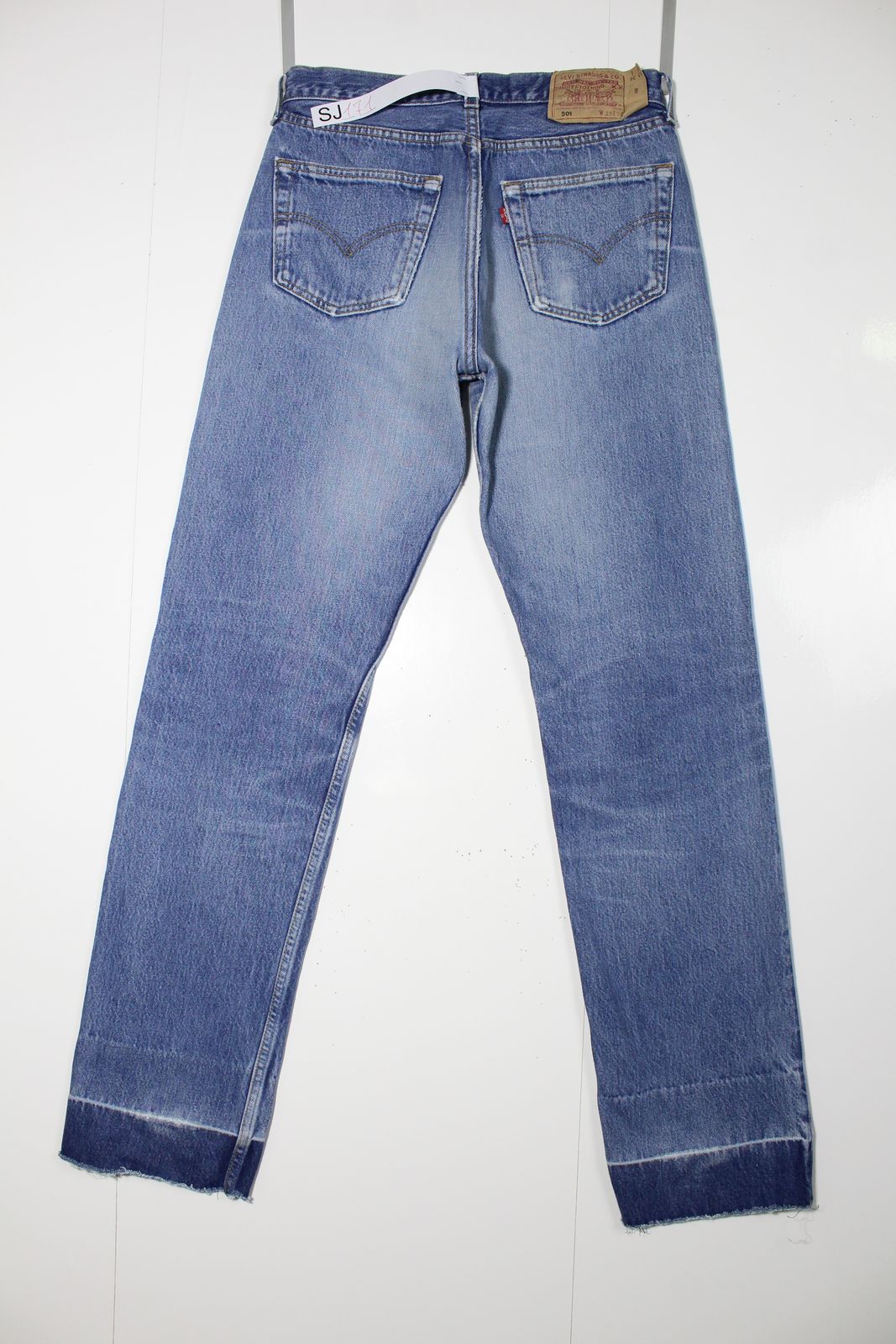 Levi's 501 Denim W33 L36 Made In USA Jeans Vintage