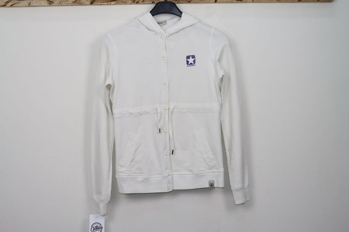 Converse track top vintage taglia S bianco