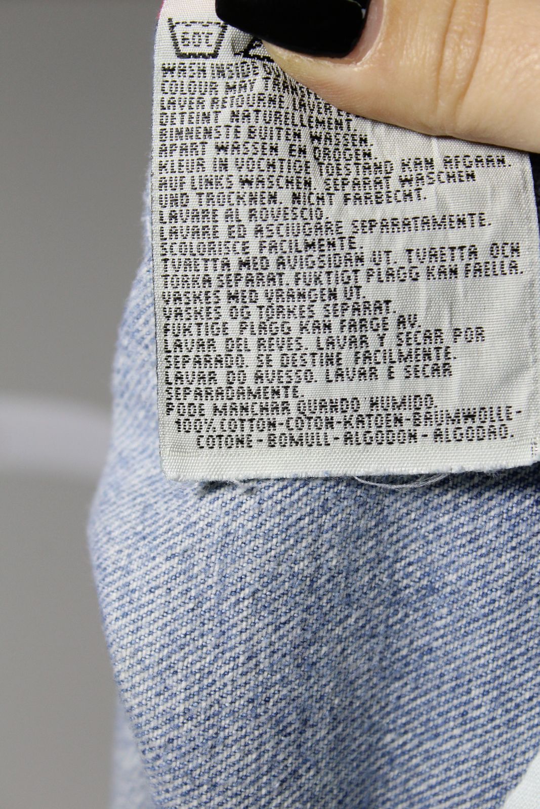 Levi's 501 Denim W33 L36 Made In USA Jeans Vintage