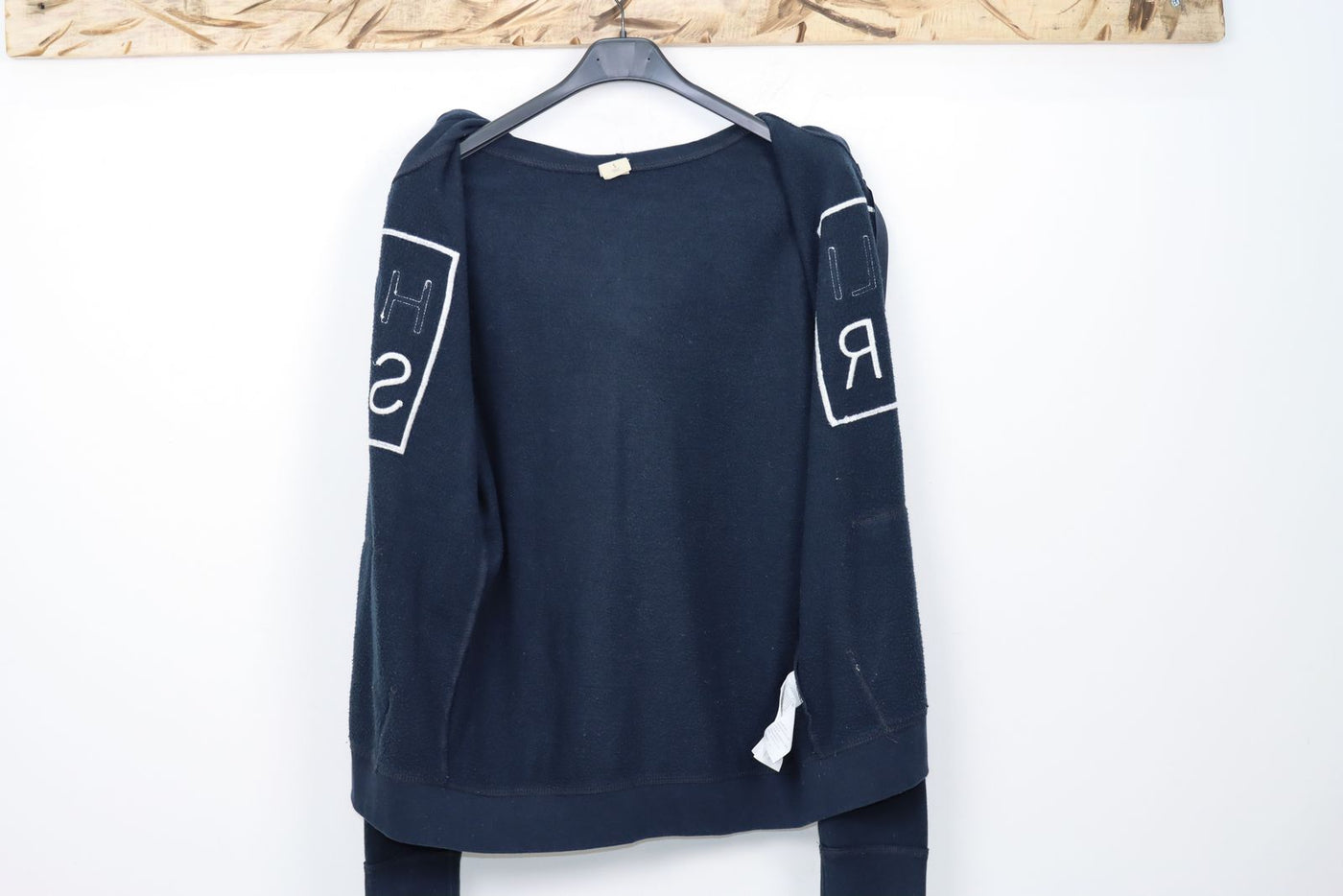 Hollister track top vintage taglia S blu