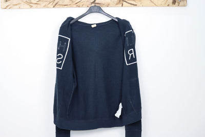 Hollister track top vintage taglia S blu