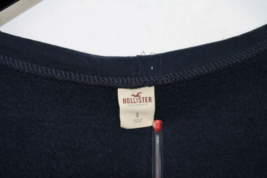 Hollister track top vintage taglia S blu