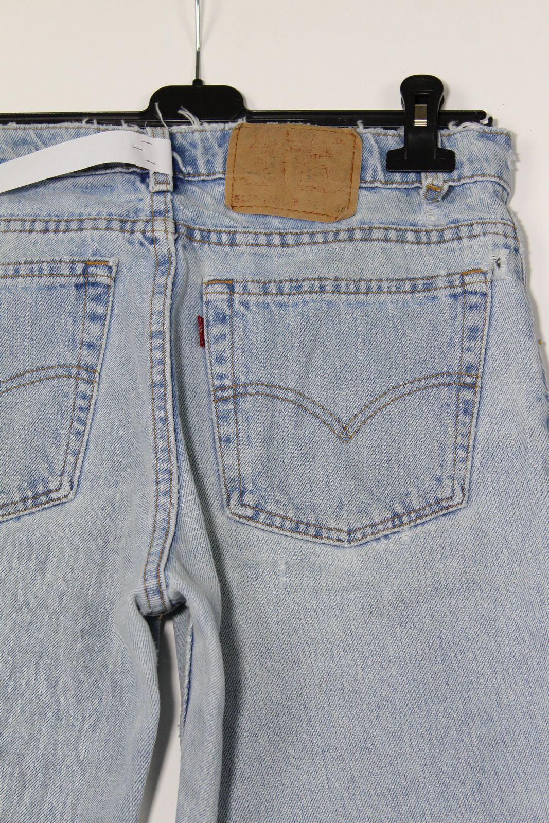 Levi's 512 Slim Fit Denim W32 L34 Made In USA Jeans Vintage