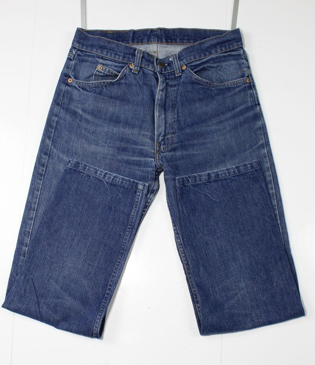 Levi's 505 Orange Tab Denim W32 L36 Made In USA Jeans Vintage