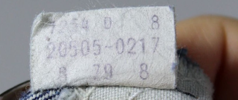 Levi's 505 Orange Tab Denim W32 L36 Made In USA Jeans Vintage