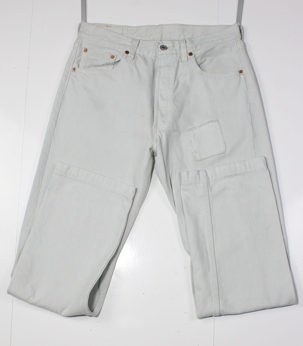 Levi's 501 Denim W32 L36 Made In USA Jeans Vintage