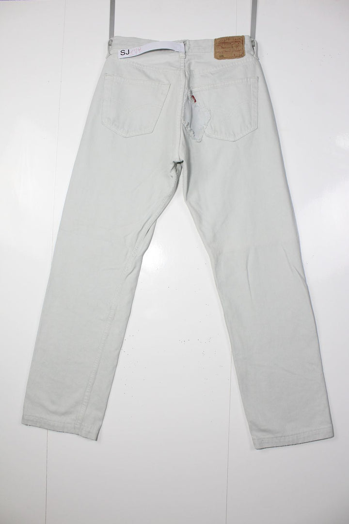 Levi's 501 Denim W32 L36 Made In USA Jeans Vintage