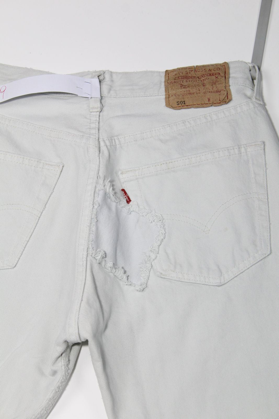 Levi's 501 Denim W32 L36 Made In USA Jeans Vintage