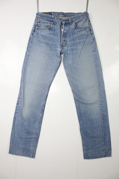 Levi's 501 Denim W32 L36 Made In USA Jeans Vintage